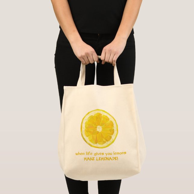 Lemon Lebensmitteltasche Tragetasche (Vorderseite (Produkt))