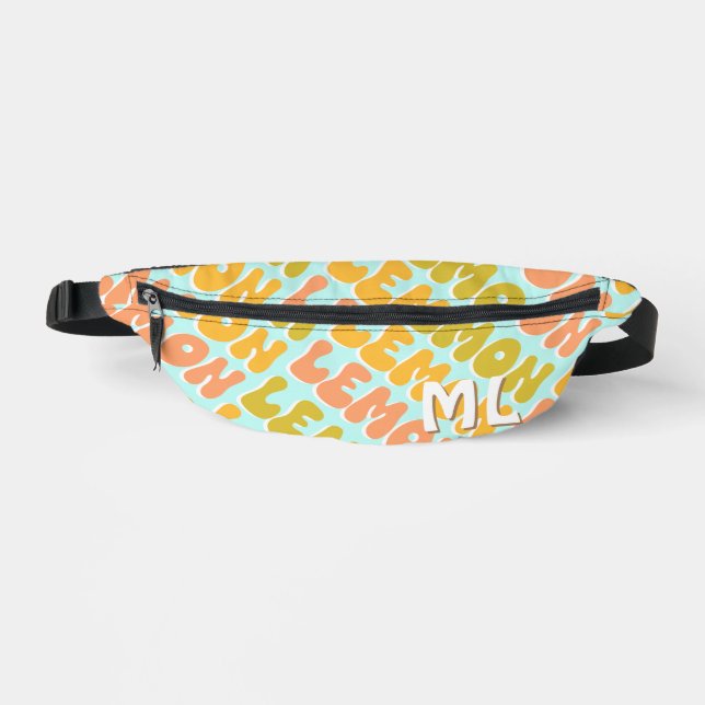 Lemon Lemon Retro Bauchtasche (Vorderseite)