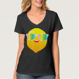 Lemon Lemonade Sour Limon Obstgelb T-Shirt
