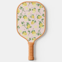 Lemon Light Pink Pickleball Paddle