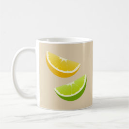 Lemon & Lime Citrus Coffee Mug Gift Kaffeetasse