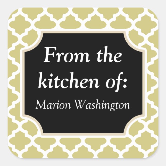 Lemon Limon Kitchen Stickers (Vorderseite)