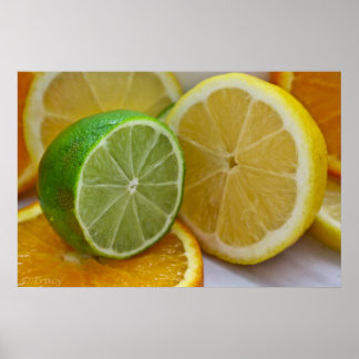 Lemon, Limon & Orange Poster
