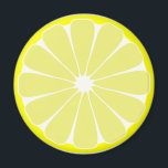 Lemon Magnet<br><div class="desc">Dieser niedliche Magnet wird durch eine hellgelbe Zitronenscheibe geschmückt. Das Design stammt aus der Originalkunst.</div>