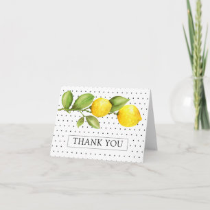 Lemon Main Squeeze Brautparty Vielen Dank