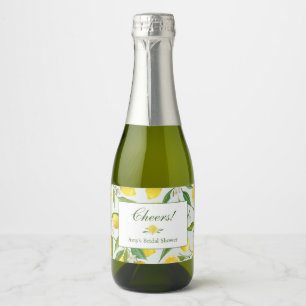 Lemon Main Squeeze Mini Champagne Flasche