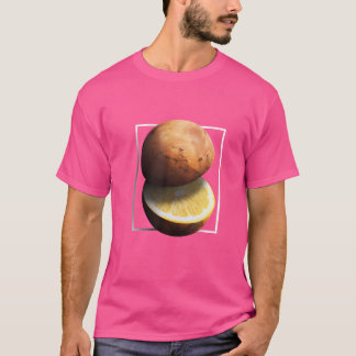 Lemon Mars Planet Collage Space Astronomie Frucht T-Shirt