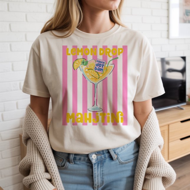 Lemon Martini Mahjong T-Shirt (Von Creator hochgeladen)