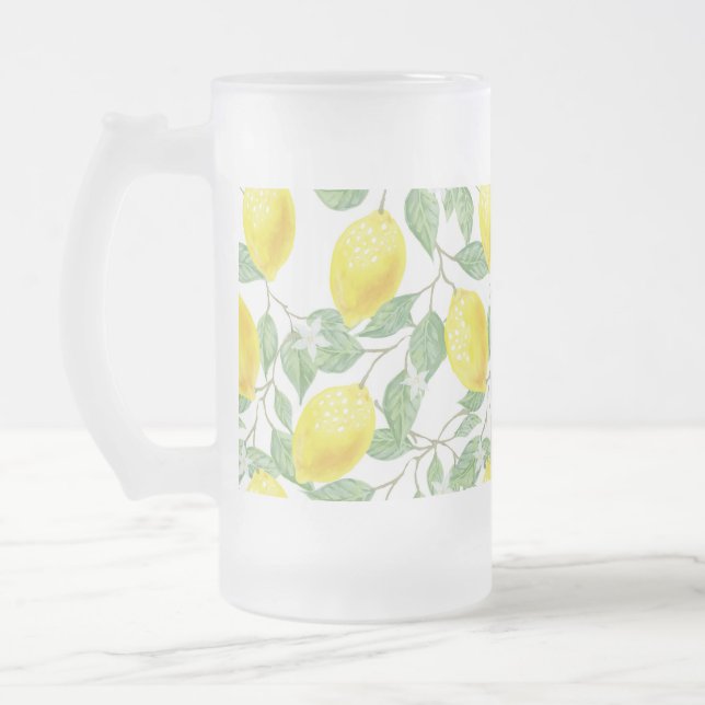 Lemon Mattierte Tasse (Links)