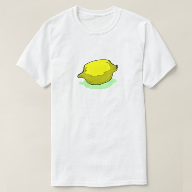 Lemon Me Lazy T-Shirt (Design vorne)