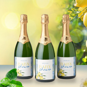 Lemon Mediterrane Babydusche Sparkling Wasser