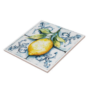 Lemon Mediterranean Tiles Fliese