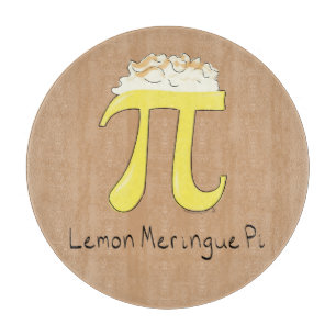 Lemon Meringue Pi Day Niedlich Mah Pie Cutting Boa Schneidebrett