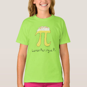 Lemon Meringue Pi Niedlich Mathe Kid's Girl's T - T-Shirt