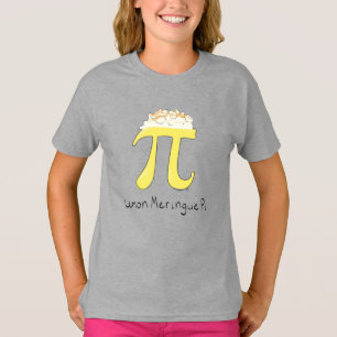 Lemon Meringue Pi Niedlich Mathe Kid's Girl's T -  T-Shirt