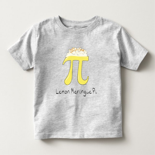 Lemon Meringue Pi Niedlich Mathe Kid's Kleinkind T T-shirt (Vorderseite)