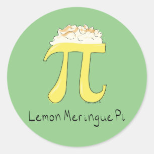 Lemon Meringue Pi Niedlich Mathe Pi Day Stickers