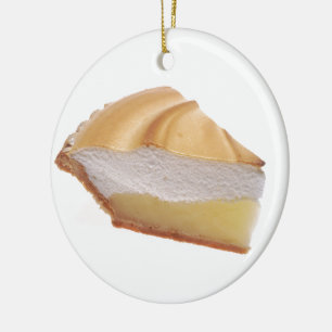 Lemon Meringue Pie Keramik Ornament