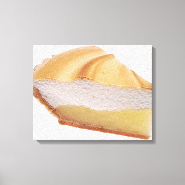 Lemon Meringue Pie Leinwanddruck (Vorderseite)