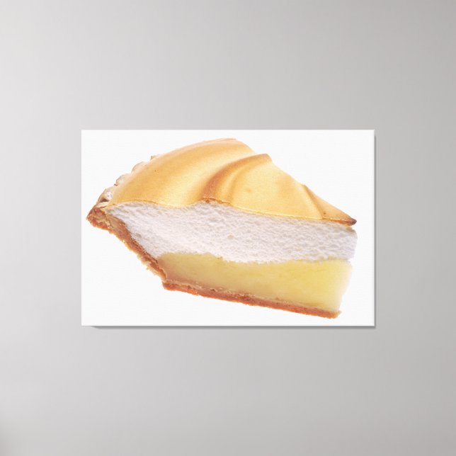 Lemon Meringue Pie Leinwanddruck (Vorderseite)