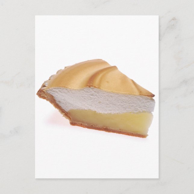 Lemon Meringue Pie Postkarte (Vorderseite)