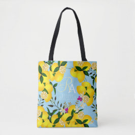 Lemon Monogram Blue