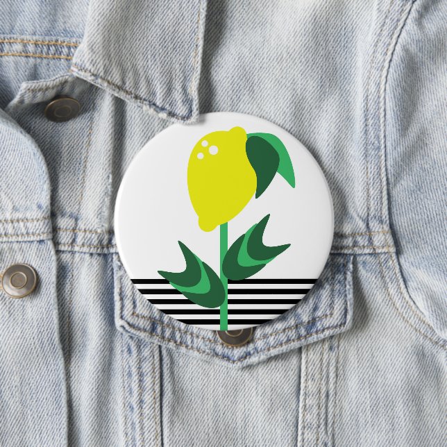 Lemon Obstgarten Pflanze Button (Beispiel)