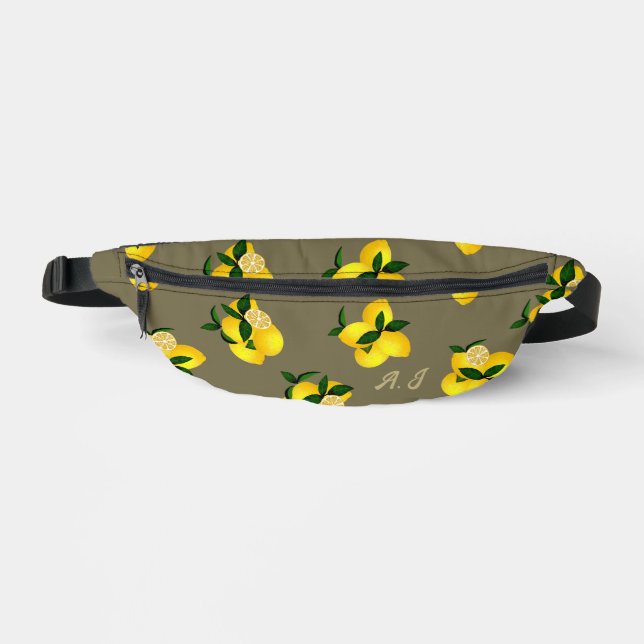 Lemon Olive Bauchtasche (Vorderseite)