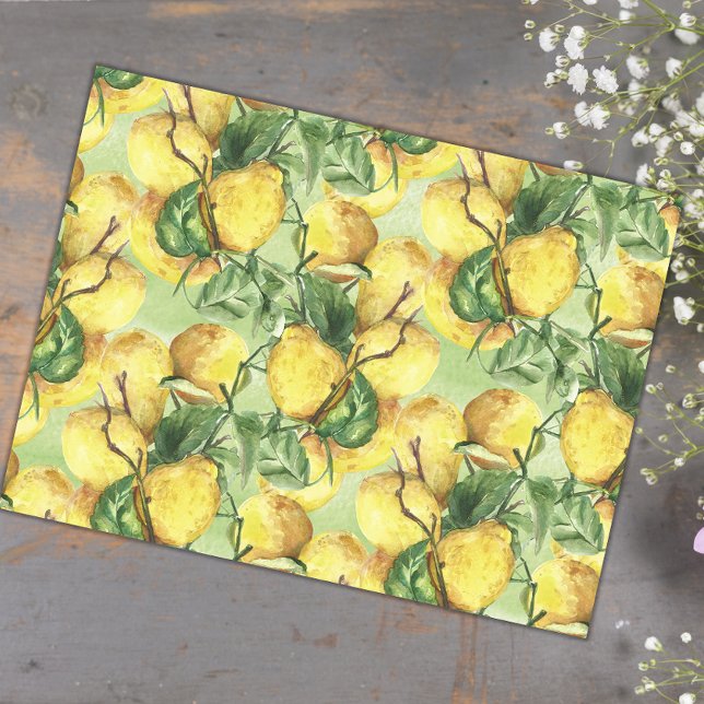 Lemon Orchard Seidenpapier (Von Creator hochgeladen)