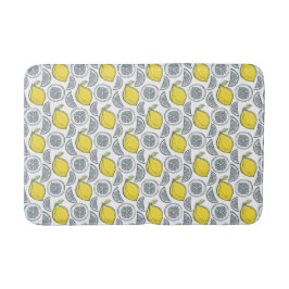 Lemon Pattern Badmatten Badematte