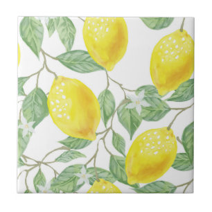 Lemon Pattern Fliese