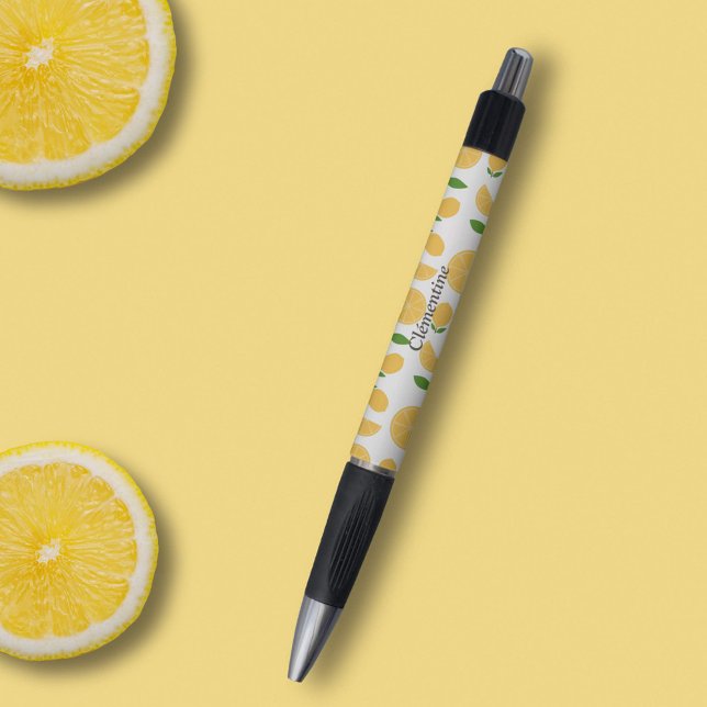 Lemon Pattern Kugelschreiber (Lemon Pattern Pen)