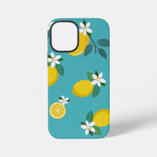 lemon pattern phone case iPhone 12 mini hülle