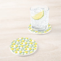 Lemon Pattern Round Sandstone