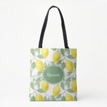 Lemon Personalisiert Tote Bag