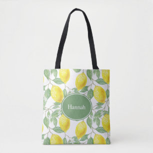 Lemon Personalisiert Tote Bag