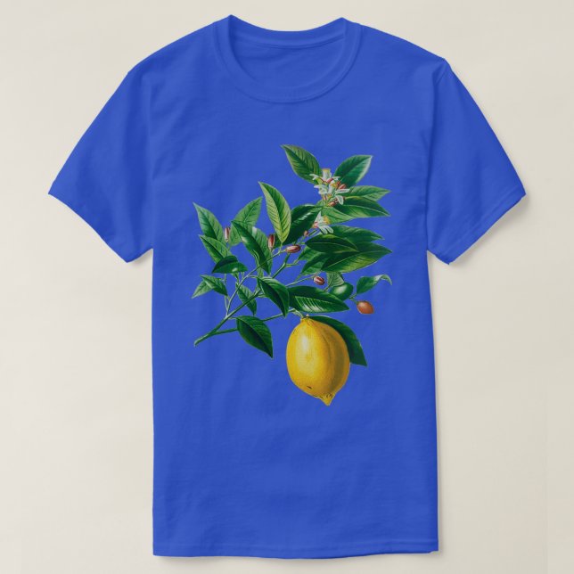 Lemon Pflanze T-Shirt (Design vorne)