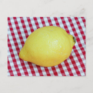 Lemon Picnic Postkarte