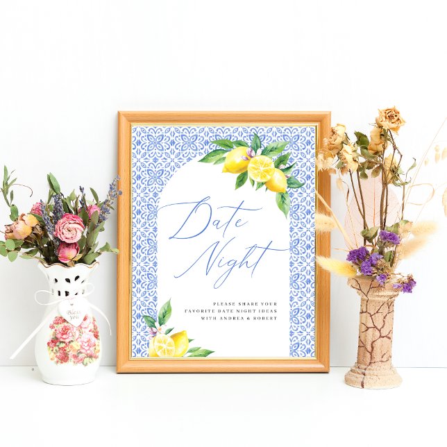 Lemon Positano, das sind mehr Date Night Ideas Poster (Von Creator hochgeladen)