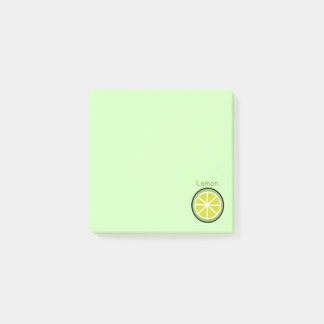 Lemon Post-it Klebezettel