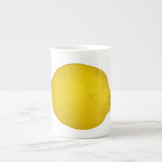 Lemon Prozellantasse (Vorderseite)