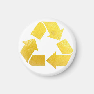 Lemon Recycle Magnet