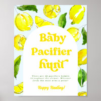 Lemon Retro Baby Schnuller Hunt Showspiele