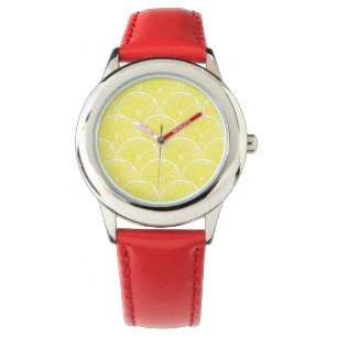 Lemon-Scheiben Armbanduhr