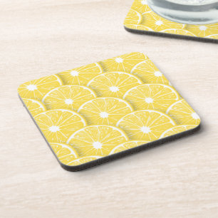 Lemon-Scheiben Getränkeuntersetzer