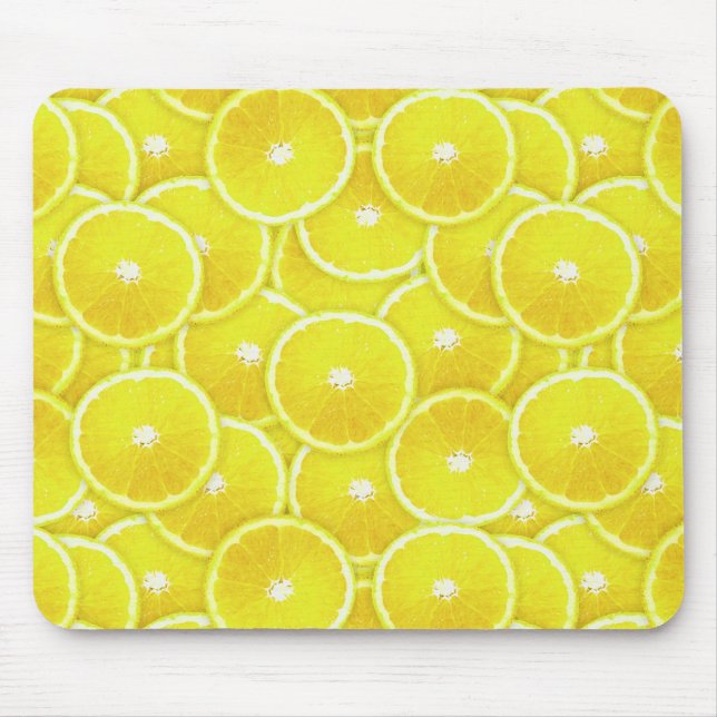 Lemon-Scheiben Mousepad (Vorne)