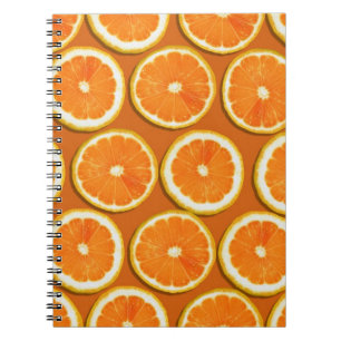 Lemon-Scheiben-Muster Notizblock