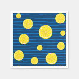 Lemon-Scheiben Serviette