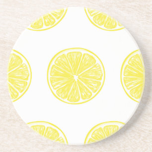 Lemon-Schnittmuster Getränkeuntersetzer