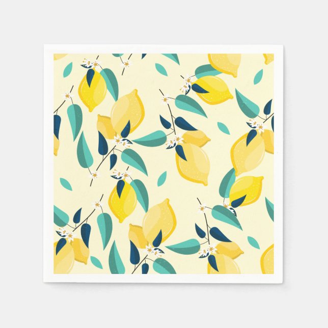 Lemon Serviette (Vorderseite)